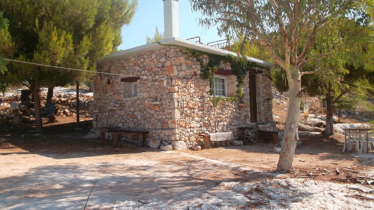 Вілла Lithahiro Stone House Agalas Екстер'єр фото