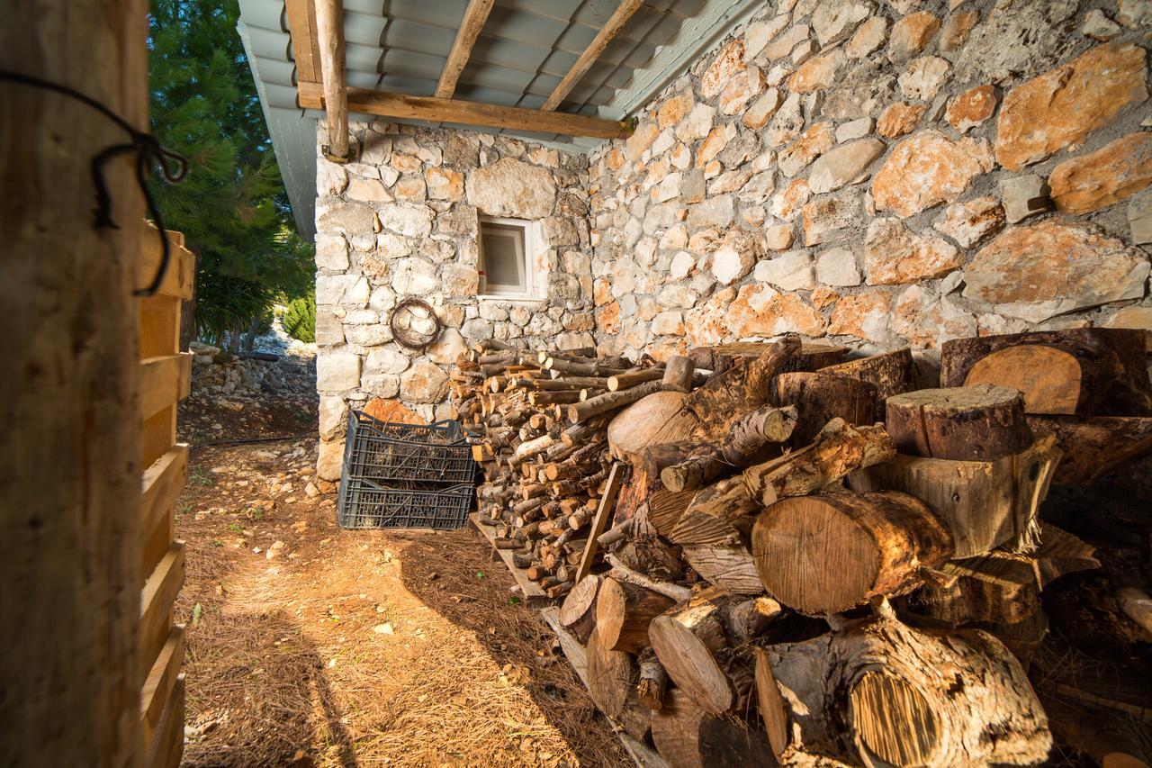 Вілла Lithahiro Stone House Agalas Екстер'єр фото